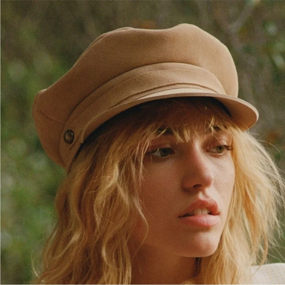 Lack Of Color Lola Suede Taupe Hat. NWT! Sz L 59, XL (61 - Picture 1 of 12